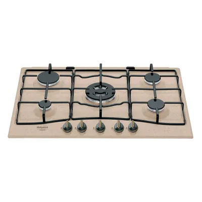 Zdjęcie produktu dla Hotpoint PCN 750 T (AV) R /HA, Owies, Wbudowany, 75 cm, Gaz, Emaliowany, 5 stref(y)