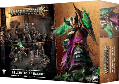 Imagen del producto de W-AOS: Conjunto de ejército de los Helmiths de Hashut