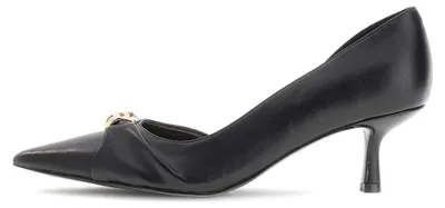 Zdjęcie produktu dla Dekolt Guess, sukienki i buty na obcasie damskie Guess, model FLTYDI ELE08, kolor: czarny