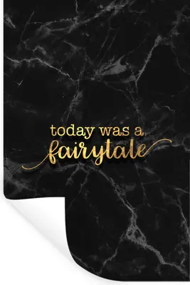 Produktbild von MuchoWow® Wandtattoo Wandsticker Wandaufkleber Zitate - Sprichwörter - Gold - Marmor 80x120 cm Selbstklebend und Repositionierbar - Repositionierbar - Wasser abweisend