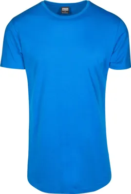 Produktbild von Urban Classics TB638 | Shaped Long Tee Herren T-Shirt - Farbe: brightblue - Größe: M