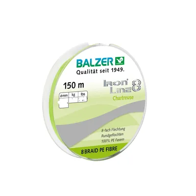 Obrázek produktu pro Balzer rybářské vlasce Iron Line (chartreuse)