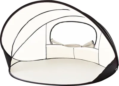 Obrázok produktu pre DERYAN Pop-up Strandmuschel XXL 155x133x95 cm Creme