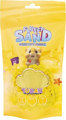 Produktbild von TUBAN Sand Fluffy gelb 90g TU3784