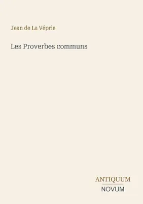 Produktbild von Les Proverbes communs