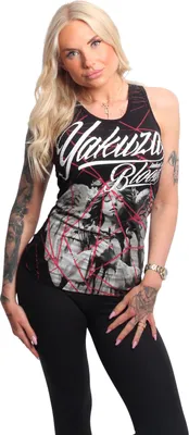 Produktbild von Yakuza Damen Inked String Tanktop, Schwarz, S