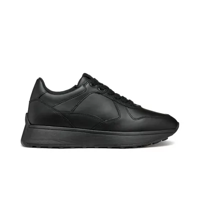 Produktbild von GEOX Sneaker AMABEL, Glattleder, Schwarz, Damen