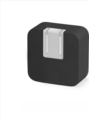 Produktbild von INF Silikon Schutzhülle für Apple 40W Netzteil Ladegerät, Staubschutz Schwarz