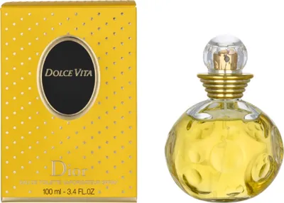 Produktbild von Dior Dolce Vita, Frauen, 100 ml, Nicht nachfüllbare Flasche, Magnolien, Zimt, Zedernholz