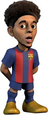 Zdjęcie produktu dla Minix Jules Koundé Fc Barcelona figurka 7 cm niebieski niebieski jeden rozmiar