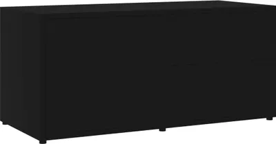 Obrázek produktu pro vidaXL TV skříňka černá 80x34x36 cm Dřevěný materiál