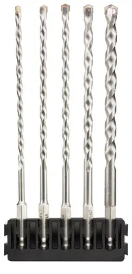 Produktbild von DeWALT Set (5 Stück) Bithalter und Multimaterialbohrer mit Sechskantschaft DT70830