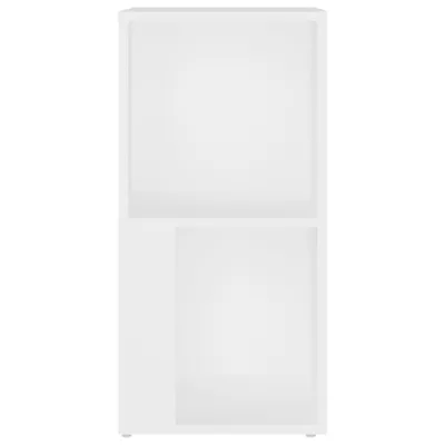 Zdjęcie produktu dla vidaXL Półka narożna biała 33x33x67 cm materiał drewnopochodny