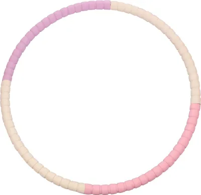 Obrázok produktu pre Mäkký hula-hoop obruč, 62 cm, gymnastický obruč, ružový, 1 kus