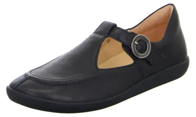 Produktbild von Think NATURE Damenschuhe - Ballerina - Mary Jane schwarz Freizeit NEU