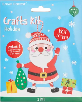 Produktbild von VBS Bastelset "Moosgummi" Weihnachtsmann