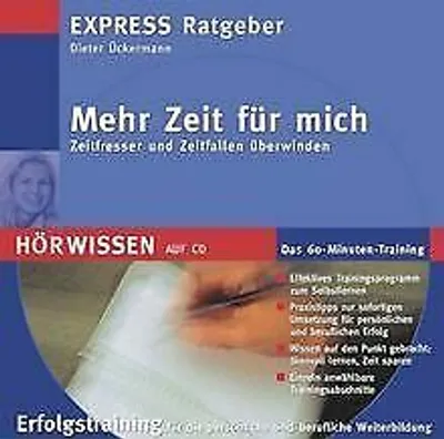 Produktbild von Mehr Zeit für mich. CD: Das 60-Minuten-Training von...  Book