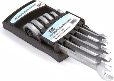 Immagine prodotto di Set di chiavi combinate a cricchetto (8-19mm), HBM