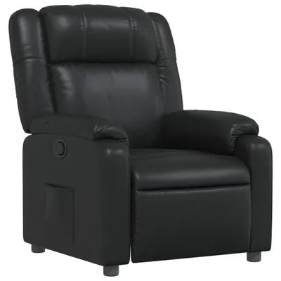 Produktbild von vidaXL Relaxsessel Schwarz Kunstleder