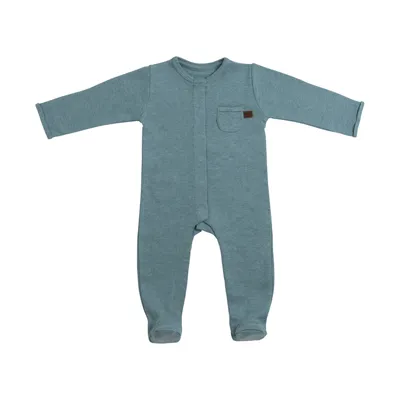 Image de Combinaison bébé "Baby's Only" avec pieds, mélange de couleurs, taille 68, vert pierre mélangé, unisexe (pour garçons et filles), taille unique, vert pierre