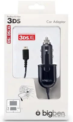 Immagine prodotto di Adattatore di alimentazione per auto 12V nero per Nintedo 3DS