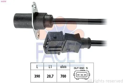 Produktbild von FACET 9.0270 Kurbelwellensensor Impulsgeber für FIAT PALIO (178BX)