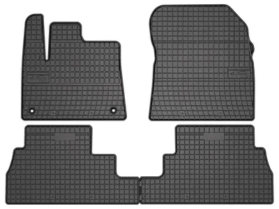 Image de Tapis de sol en caoutchouc pour Citroen Berlingo III 2018- (break) – 4 pièces, noirs, sur mesure
