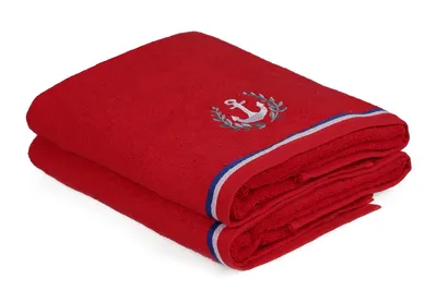 Produktbild von Mijolnir, Maritim- HBY1463, rot, Handtücher, 460 gr/m², 100% BAUMWOLLE