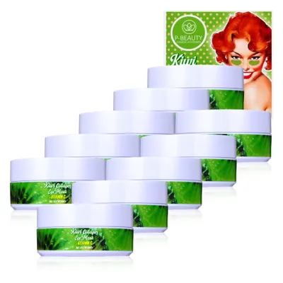 Produktbild von Augen Pads Augenmasken Augenpads Augenpatches Augenpflaster Hydrogel Kollagen Kiwi, 10x 60 Stück
