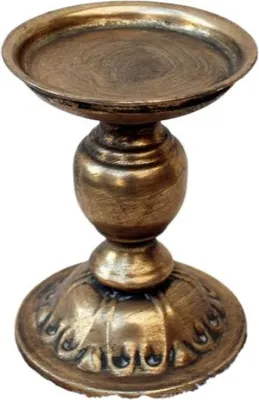 Immagine prodotto di Portacandele grande color oro