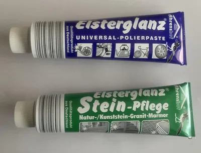 Produktbild von Elsterglanz 2er SET XXL 2x150ml Tube Politur Paste Universal und Steinpflege