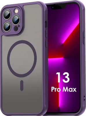 Produktbild von Handyhülle für Apple iPhone 13 Pro Max Matt Case Schutzhülle Kratzfest Passgenau Lila