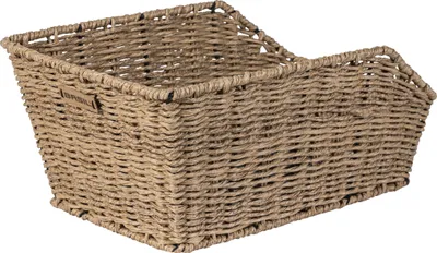 Immagine prodotto di BASIL Cestino per ruote posteriori "Cento Rattan Look" erba marina