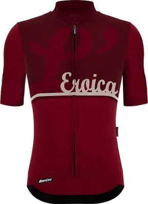 Produktbild von Santini Eroica L´ Kurzarm-radtrikot Rot M Mann Rot M