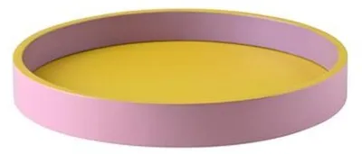 Produktbild von Gift Company Tablett Spa Gelb/Lila/Rosa (S)