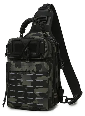 Produktbild von Angelsack, Aufbewahrungsbeutel für Angelzubehör, Werkzeugtasche für Angeln, Wandern, Jagen und Camping