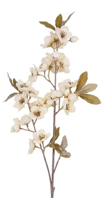 Produktbild von Clayre & Eef Kunstblume Weiß Kunststoff