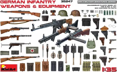 Immagine prodotto di Set di armi/accessori per fanteria tedesca MiniArt 1:35