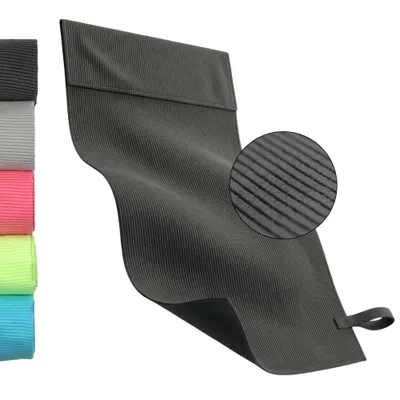 Produktbild von YUMUVE Fitnesshandtuch 125x50 cm | Geräteüberzug | Anthrazit