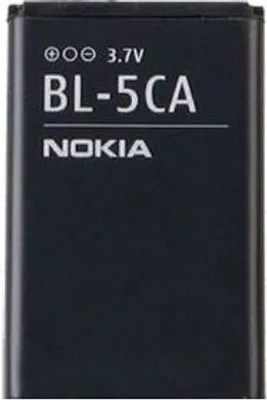 Produktbild von Nokia BL-5CA, Akku, Schwarz, Lithium-Ion (Li-Ion), 700 mAh, 3,7 V, 7,6 h