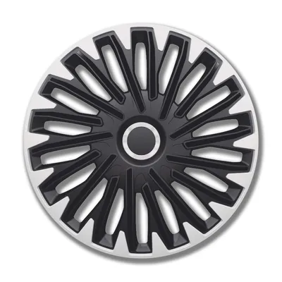 Produktbild von 4 STK 15 Zoll Quantum Pro schwarz PETEX Radkappen Radzierblenden Satz PKW Auto