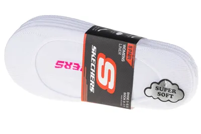 Produktbild von Skechers 5pk Womens Non Terry Socks S110703-WHT