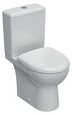 Image de Pack WC au sol Renova compact avec abattant - GEBERIT - 501.859.00.1