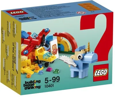 Obrázek produktu pro LEGO Building Bigger Thinking Rainbow Fun, Sada na stavění, 5 rok/roky, 85 kusů, 98 g