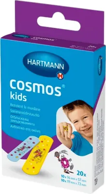 Produktbild von Hartmann Cosmos® kids Kinderpflaster - 20 Stück | Packung (20 Stück)