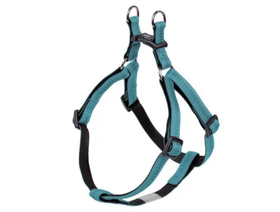 Produktbild von Nobby Soft Grip, Hund, Zugfreier Gurt, S-M, Türkis, Nylon, Einfarbig