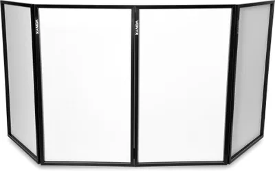 Produktbild von Vonyx DB2 Faltbare DJ Leinwand 120 x 70 Weiß (4 Panels)