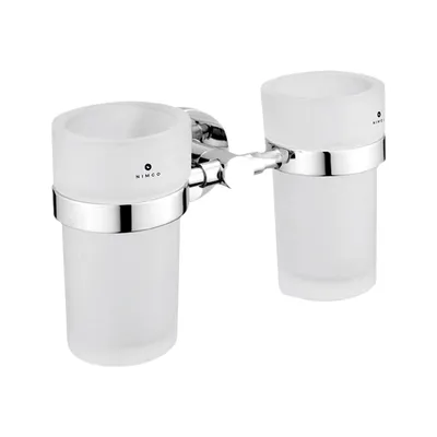 Immagine prodotto di Nimco Unix - Portabicchieri doppio, cromo UN 13058DW-26