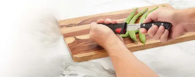 Obrázok produktu pre Univerzálny nôž 11,5 cm, samoostriaci - Nerezová oceľ - Odolný - Univerzálny nôž - MasterClass | EdgeKeeper