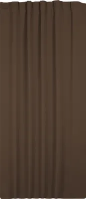 Produktbild von Verdunkelungsvorhang Kräuselband 140 x 175 cm Braun Vorhang blickdicht abdunkelnd Gardine wärmeisolierend